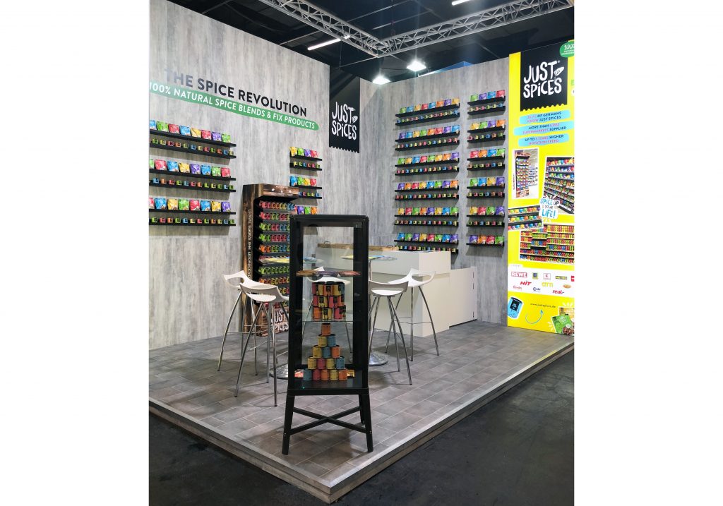 JUST SPICES · site ArtHOC Design GmbH