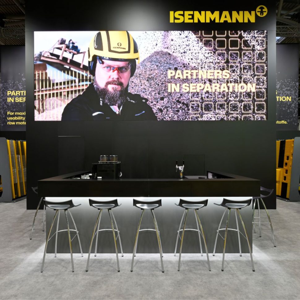 Isenmann Messestand BAUMA 2025